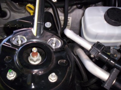 S197 Strut Tower Brace installation