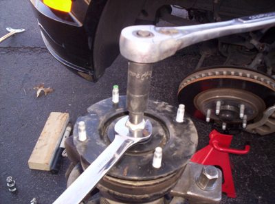 S197 Ford Mustang Lowering Spring Install