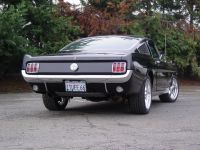1966 Mustang Fastback - rear view