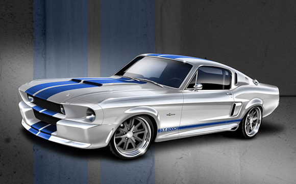 initial details surrounding their 1967 Shelby GT500CR a Ford Mustang