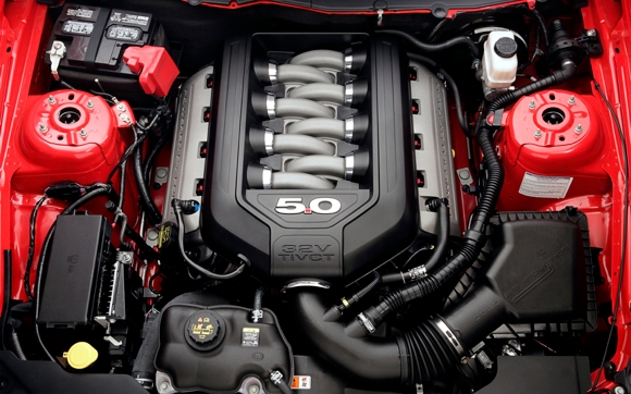 2011_50_mustang_gt_b Engine design and aesthetics were important to the development team.