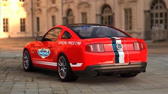 2011 Ford Mustang GT, The Official Pace Car of the Daytona 500 2011 Ford Mustang GT, The Official Pace Car of the Daytona 500