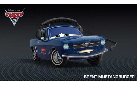 Classic Ford Mustang to appear in CARS 2 movie