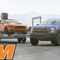 Win This 2017 Raptor, 850+ HP Mustang & Trailer - AmericanMuscle.com - YouTube