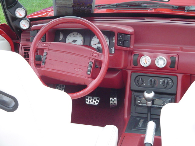How About Some Fox Custom Interior Pics Mustang Forums At