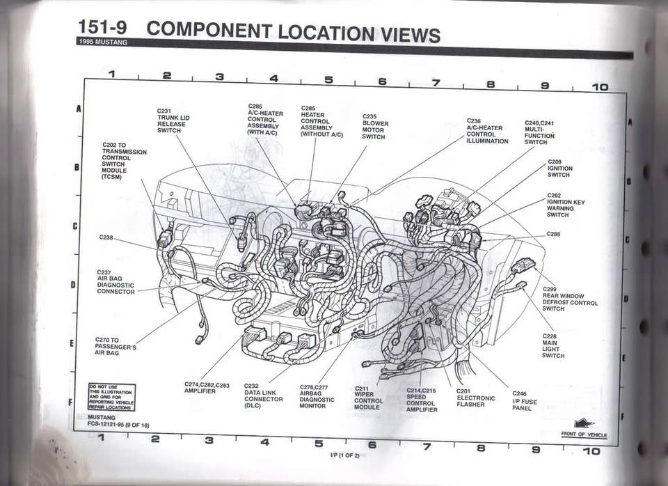 1995 Mustang Wiring Diagram