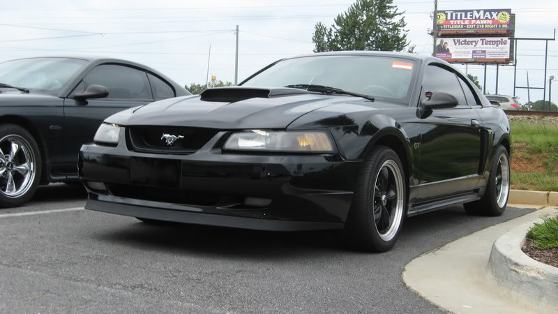 Pictures Of Black 99 04 With Aftermarket Wheels Mustang Forums